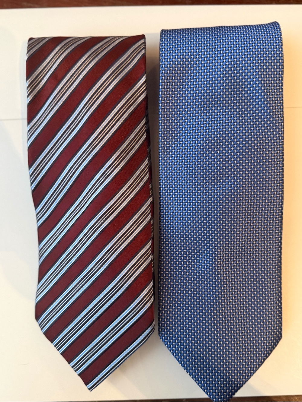 Set of 2 Ermenegildo Zegna Extra Long Ties